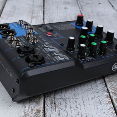 Yamaha MG06 Mixer 6 Channel Mixing Console 6 Input Compact Stereo Mixer MG image 6