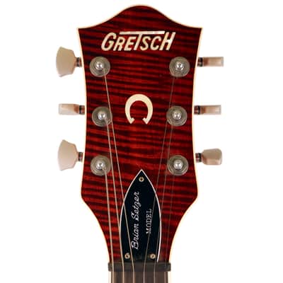 2001 Gretsch Brian Setzer Signature 6120SSU Nashville, Orange Tiger Flame image 14