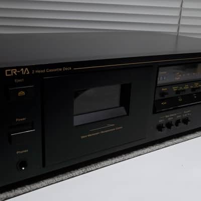 1990 Nakamichi CR-1A Stereo Cassette Deck Player Recorder Like New Idler Gear Drive Better Grab This image 9