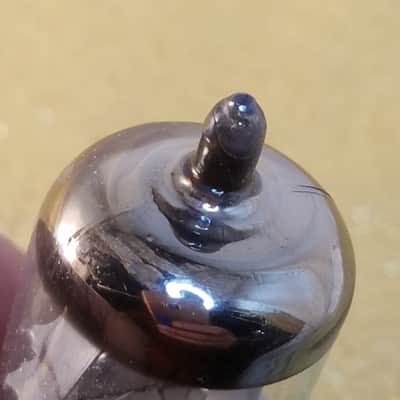 Amperex Matched Pair (2) 6DJ8 tNOS AT1000 TESTED Vacuum Tubes PQ premium quality Heerlen A-frame Orange Globe T5 ECC88 dual triode 1973 image 11
