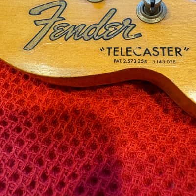 1966 Fender Telecaster Neck with Rosewood Fretboard and Kluson Double Line Tuners! image 5