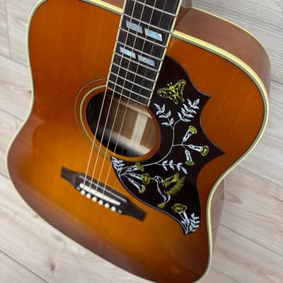 Gibson Hummingbird Original Acoustic-Electric Guitar - Heritage Cherry Sunburst #4080 image 6