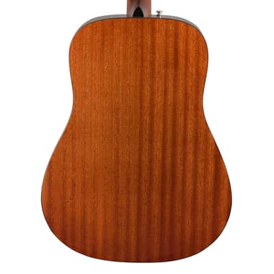 Used Fender CD-60S Dreadnought All-Mahogany Acoustic Guitar - Natural image 7