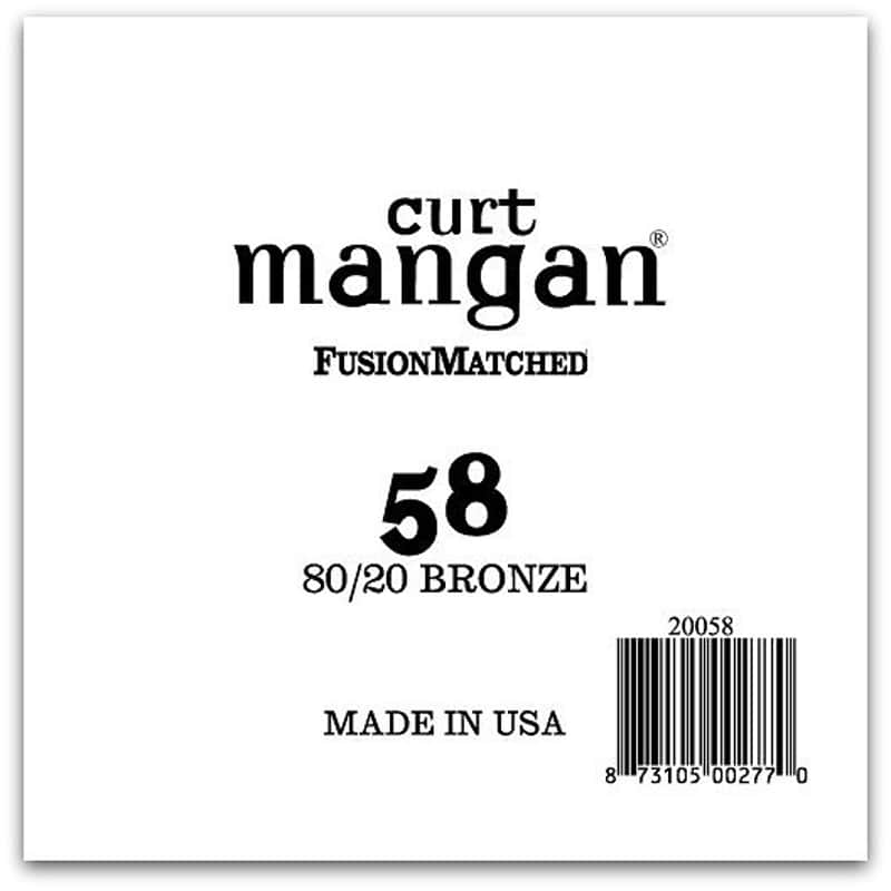 58 80/20 Bronze Single String image 1