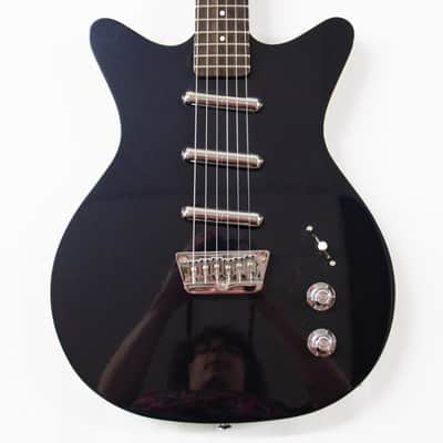 Danelectro 1959 Triple Divine Electric Guitar - Blue Metallic image 1