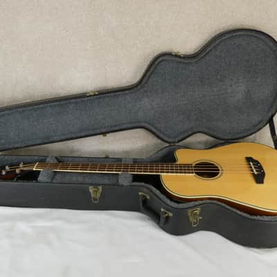 Epiphone El Segundo Acoustic Electric Bass Guitar - Natural image 2