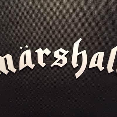 Custom Motorhead Style Amplifier Badge Motörhead Emblem Guitar Amp Cab Logo Sign for Marshall image 1
