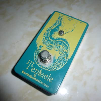 EarthQuaker Devices Tentacle Analog Octave Up 2015 - 2017 - Teal / Yellow Print image 1