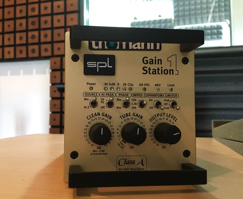 SPL 2272 Gainstation 1 Tube Microphone Preamp image 1