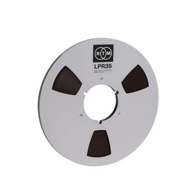 Recording The Masters LPR35 (Long Play Version of SM911 1/4" Audio Tape)-1/4″ x 3608′ on 10.5″ NAB Metal Reel in Hinged Box image 2
