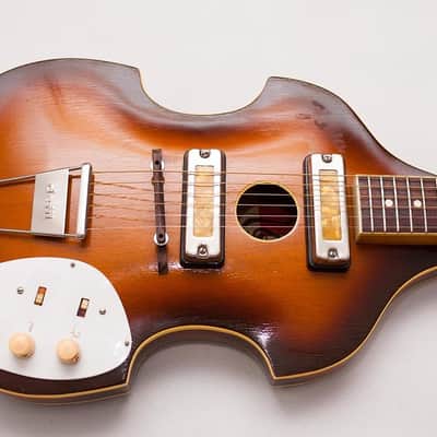 Defil Julia 1973 Tobacco Burst Violin Guitar image 3