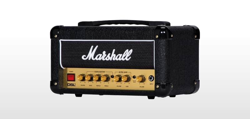 Marshall DSL1HR 2-Channel 1-Watt Guitar Amp Head 2018 - Present - Black image 1