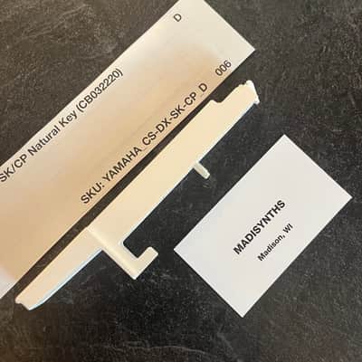 ORIGINAL Yamaha Replacement D Key (CB032220) for CS70M, CS5, CS15, CS15D, CS20, CS20M, CS40M, DX9, DX21, DX27, DX27S, SK20, SK30, CP10, CP11, CE20, PS10, PS20, YK10, and more image 2