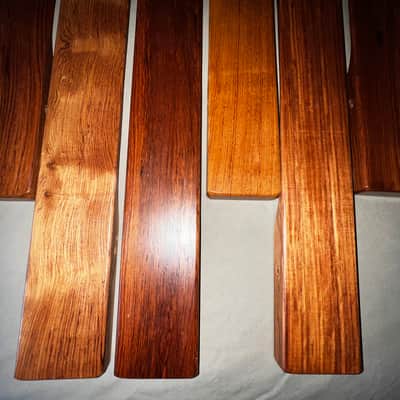 Adams Artist Series Rosewood Conversion 4.3 to 5.0 Octave Bars Only image 3