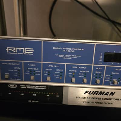 RME M-16 DA MADI / ADAT to Analog Converter 2010s - Blue image 3