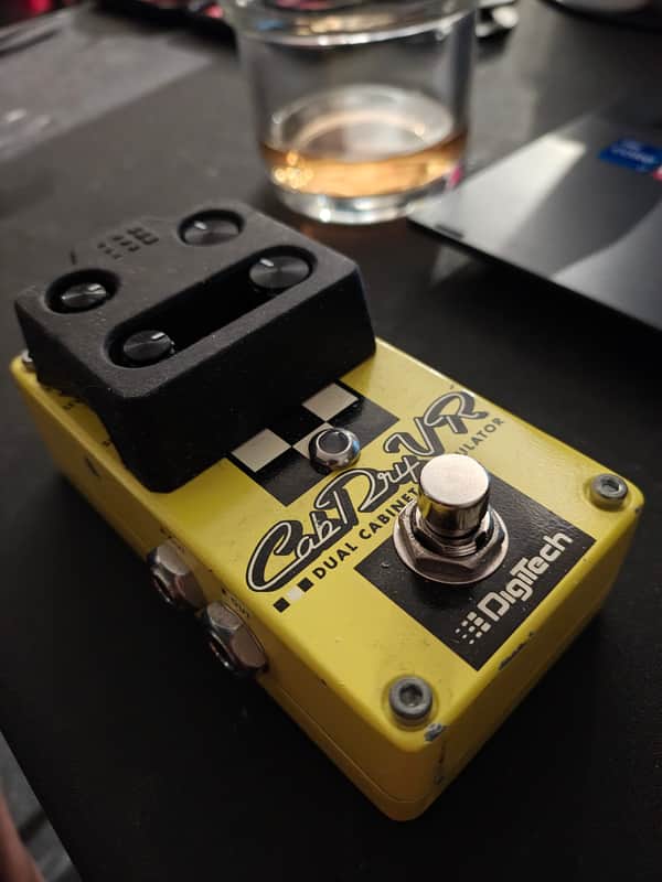 DigiTech CabDryVR Dual Cabinet Simulator 2010s - Yellow/Black/White image 1