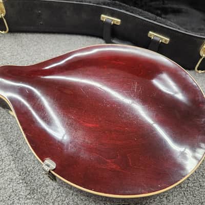 Gibson A3 mandolin 1919 - Ivory (White top) with case image 15
