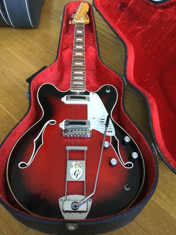 GALANTI HOLLOW BODY ANNI 60 - RED SUNBURST image 1