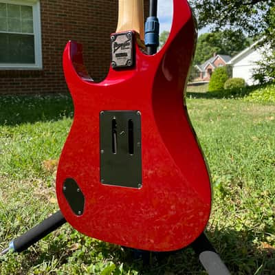 2019 Ibanez RG550DX-RR Genesis Collection- Ruby Red image 7