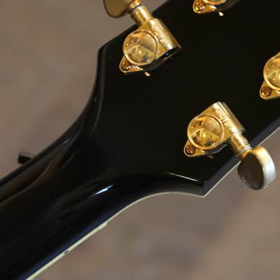 2003 Gibson Custom Shop 1957 Historic Reissue Les Paul Custom LPB-3 3 Pickup Electric Guitar Black Ebony + COA OHSC image 19