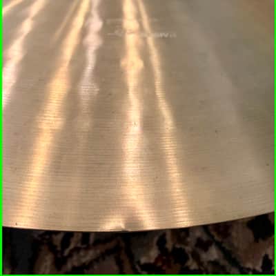 Paiste Formula 602 Seven Sound Set 7 20" Deep Ride from 1975 2353g (Who is E.C.??) image 9