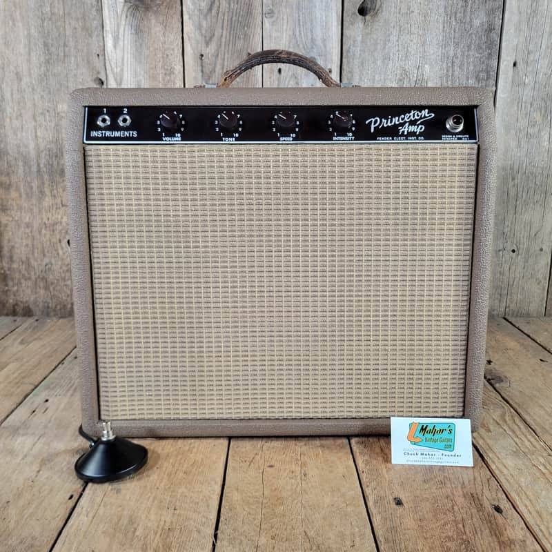 Fender Princeton 6G2 1962 Serviced Excellent - Brown image 1