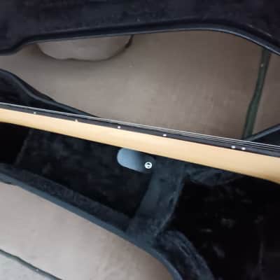 1980's Black  Kramer Danny Ferrington Acoustic / Electric guitar /Gator Case image 8