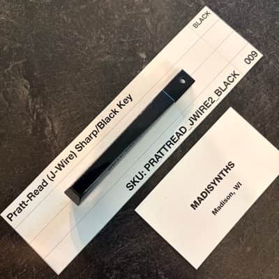 ORIGINAL Pratt Read Replacement SHARP/BLACK Key (J-Wire Keybeds) for ARP 2500/2600, Moog Minimoog, Oberheim OBX/OBXa/OB8, Sequential Prophet-5/10, PPG Wave 2.2 and more