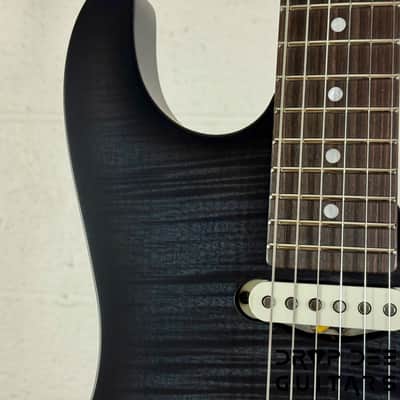 Schecter USA Custom Shop Sunset Custom-II HSS Electric Guitar w/ Case - Trans Black image 5