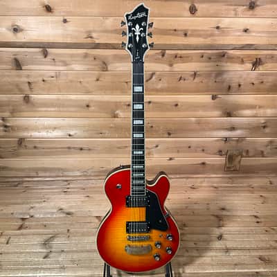 Hagstrom Super Swede Electric Guitar USED - Vintage Sunburst image 2