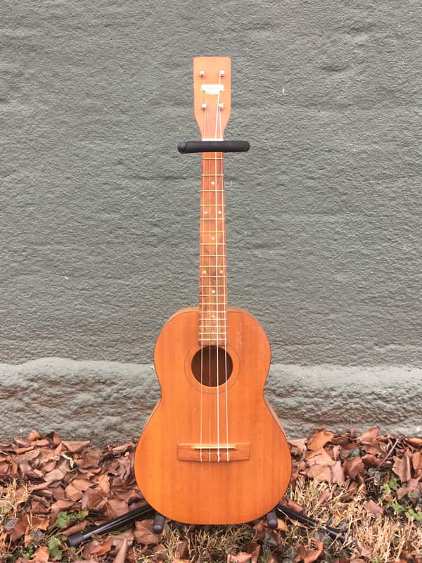 Harmony Baritone Ukulele 1950s Natural Mahogany image 1