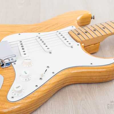 1973 Fender Stratocaster Vintage Guitar Natural, Near-Mint w/ Case image 6
