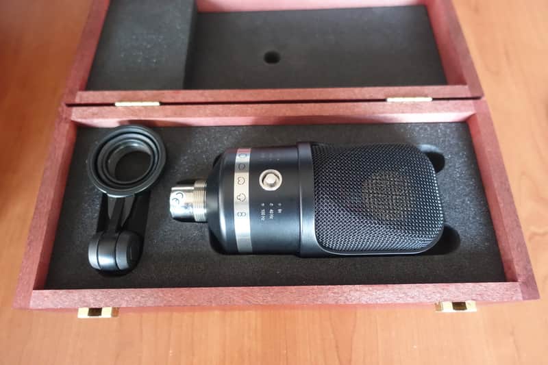 Neumann TLM 107 mt Large Diaphragm Multipattern Condenser Microphone 2013 - Present - Matte Black image 1