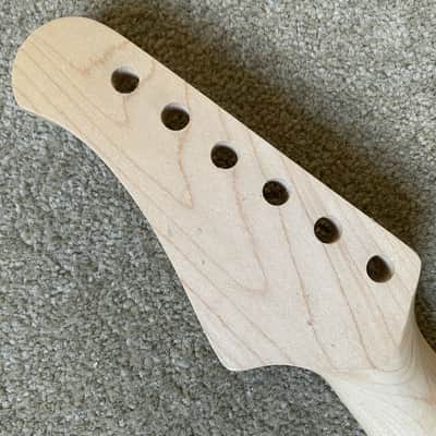 Maple Wood Guitar Neck, 22 Frets Fingerboard image 8