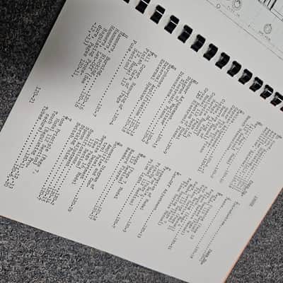 Wurlitzer Model 120 Original Service Manual - Authentic ! image 2