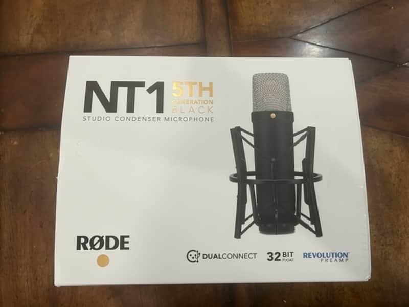 RODE Rode NT1 5TH Generation kit 2023 - Black image 1