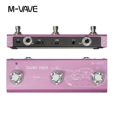 M-vave Tank Mini Multic Effect Guitar Pedal,Support IR and OTG Recording,Built-in Cab,Amp,Mod,FX,Delay and Reverb Effects,price include the import duty for US buyer image 1