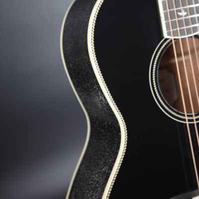 PRS SE P20E Tonare Parlor with Fishman Sonitone Pickup 2025 - Present - Black Top & Doghair back and sides image 6