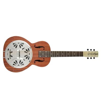 Gretsch G9210 Boxcar Square-Neck, Mahogany Body Resonator Guitar (Natural) image 3