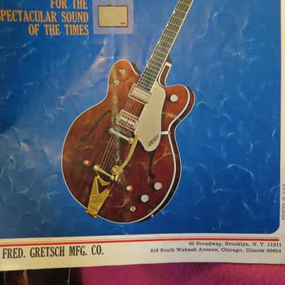 Lot of 2 vintage Gretsch catalog 1964 and 1978 amplifier nashville country gentleman white falcon viking archtop fury image 19