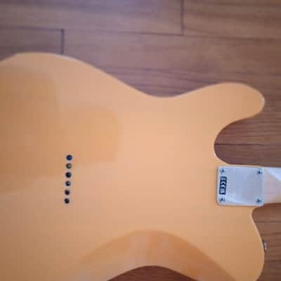 Squier Affinity Telecaster with Maple Fretboard, String Through Body 2021 - Present - Butterscotch Blonde image 4