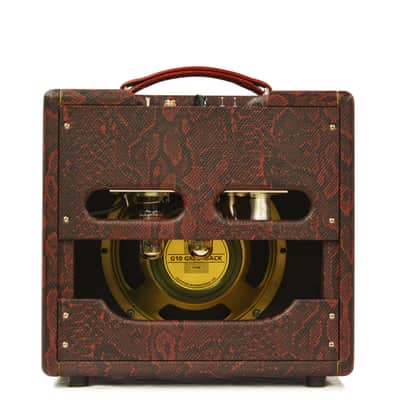Achillies Nyx 8w 1x10" G10 Greenback Combo Burgundy Snake Skin image 3
