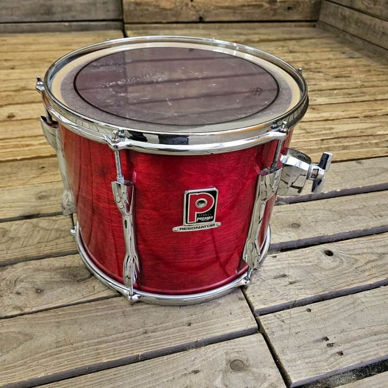 Tom Drum 13" Premier Resonator, Red USED! RKRES270826 image 1
