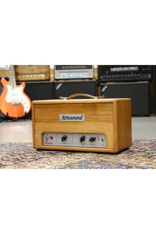 ARTESOUND EF86 - 18w Head - AC15 Style Amp - Antique Wood image 1