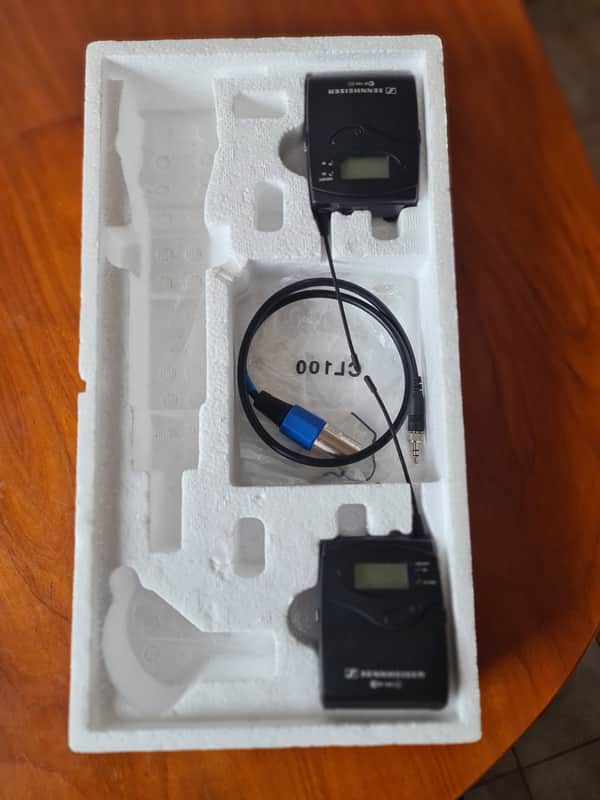 Sennheiser Sennheiser EW100 G3 Wireless Set | EK100 G3 Receiver + SK100 G3 Transmitter | 626–668 MHz | Like New image 1