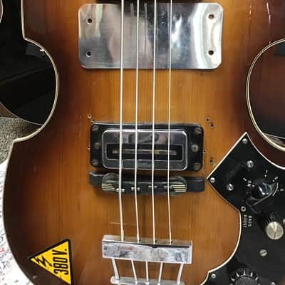 Hofner Violin Bass 1960’s - Natural image 8
