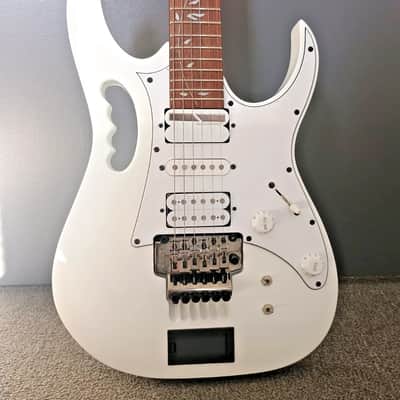Ibanez JEM-JR-WH SUSTAINIAC Steve Vai Signature White image 1