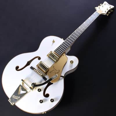 GRETSCH USED Synchromatic Falcon Hollow Body Single-Cut with Bigsby (Snowcrest White) image 2