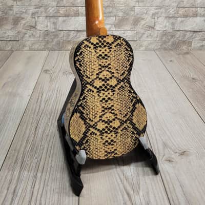 Mahalo #MA1PY - Art II Series, Soprano Ukulele, Python image 4