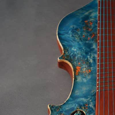Stradi Lavafall Symphony 7-String Guitar (not a bass) 2023 - Satin image 5